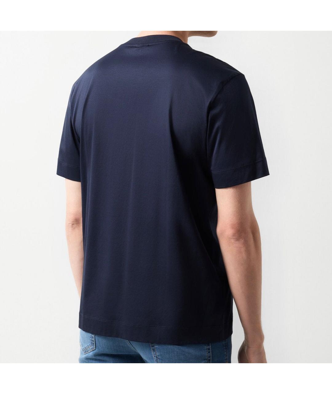 BOGNER Черная хлопковая футболка, фото 8