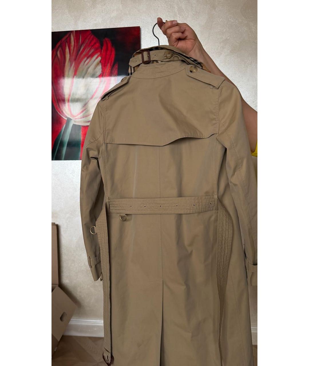 BURBERRY Бежевый тренч/плащ, фото 2