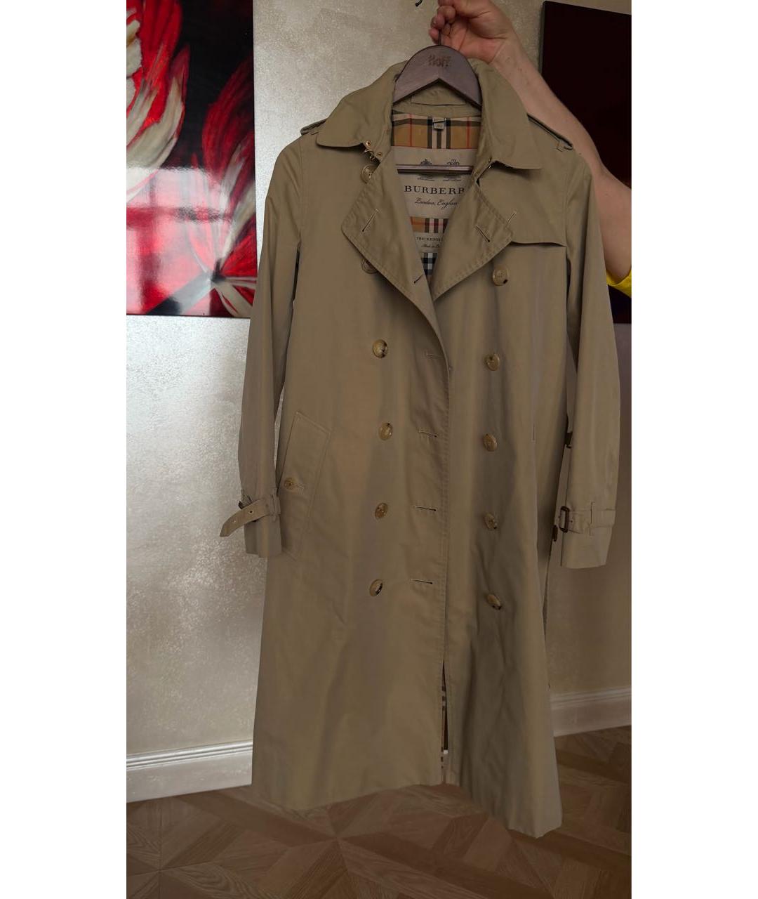 BURBERRY Бежевый тренч/плащ, фото 5