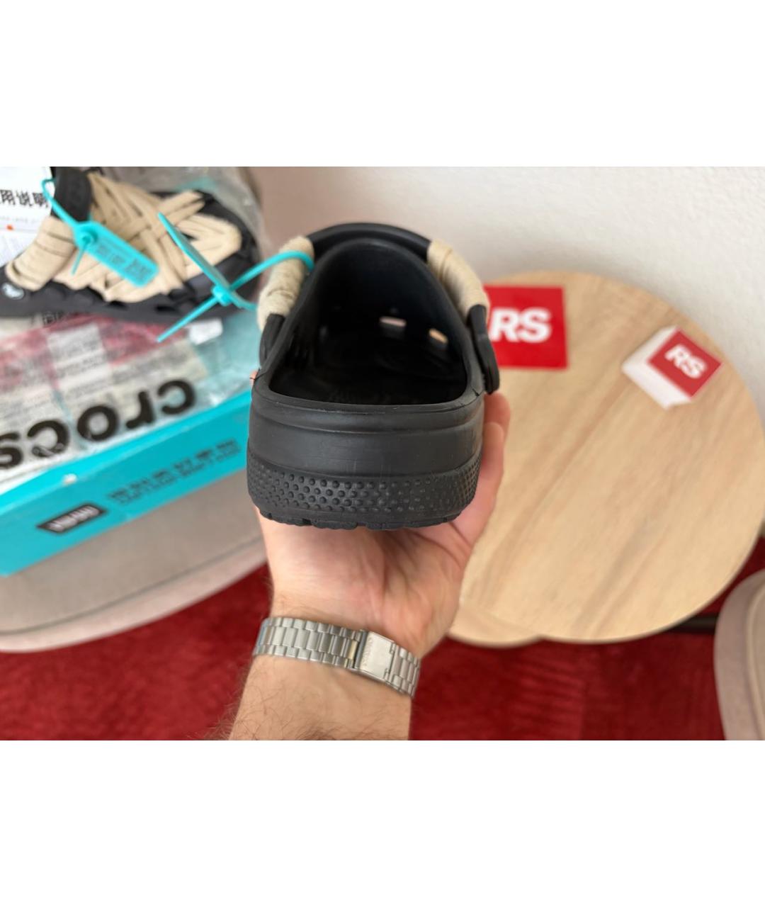 CROCS Черные низкие кроссовки / кеды, фото 4