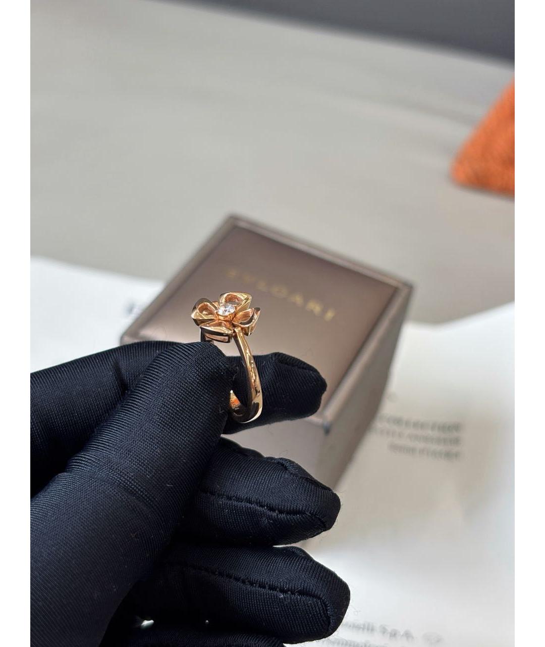 BVLGARI Розовое кольцо из розового золота, фото 5