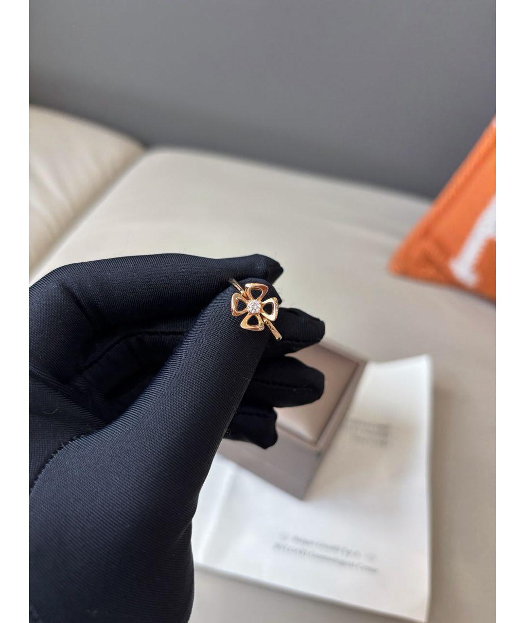 BVLGARI Розовое кольцо из розового золота, фото 4