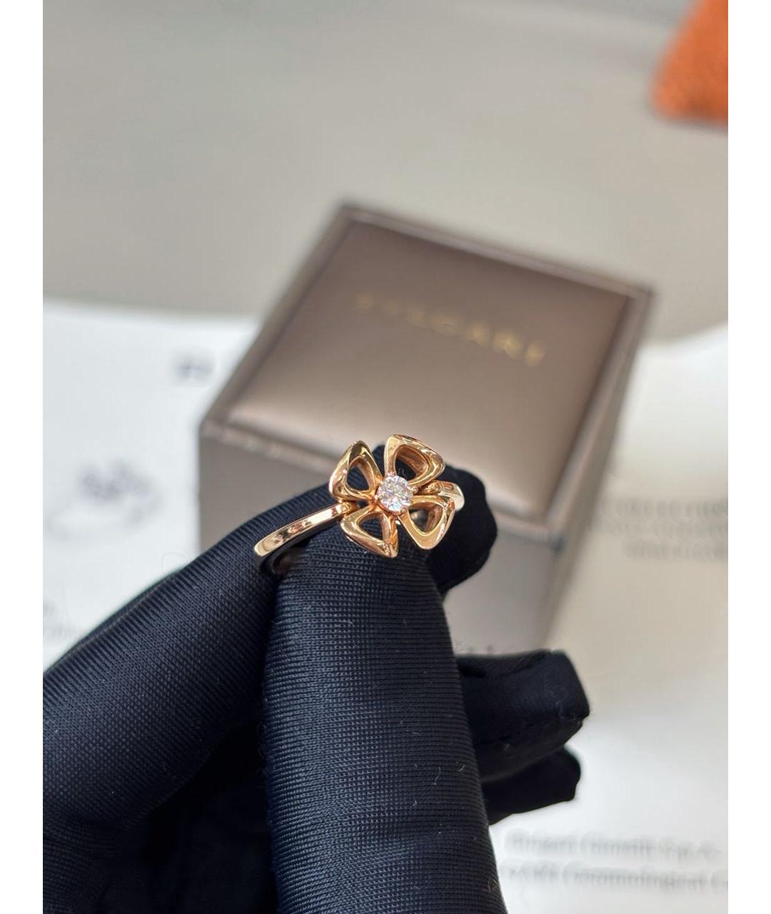 BVLGARI Розовое кольцо из розового золота, фото 6