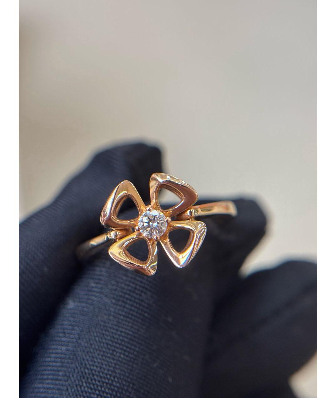 BVLGARI Розовое кольцо из розового золота, фото 3