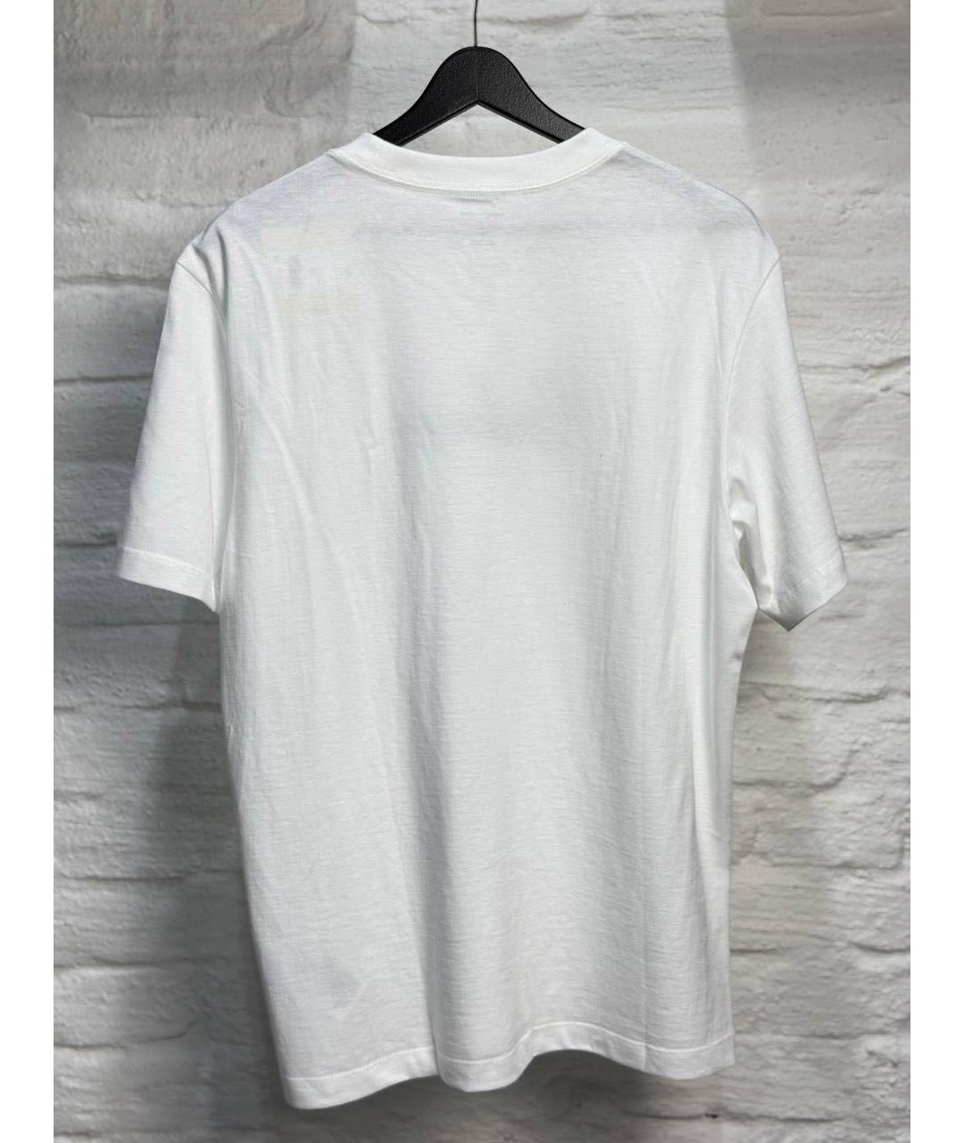CALVIN KLEIN Белая хлопковая футболка, фото 4