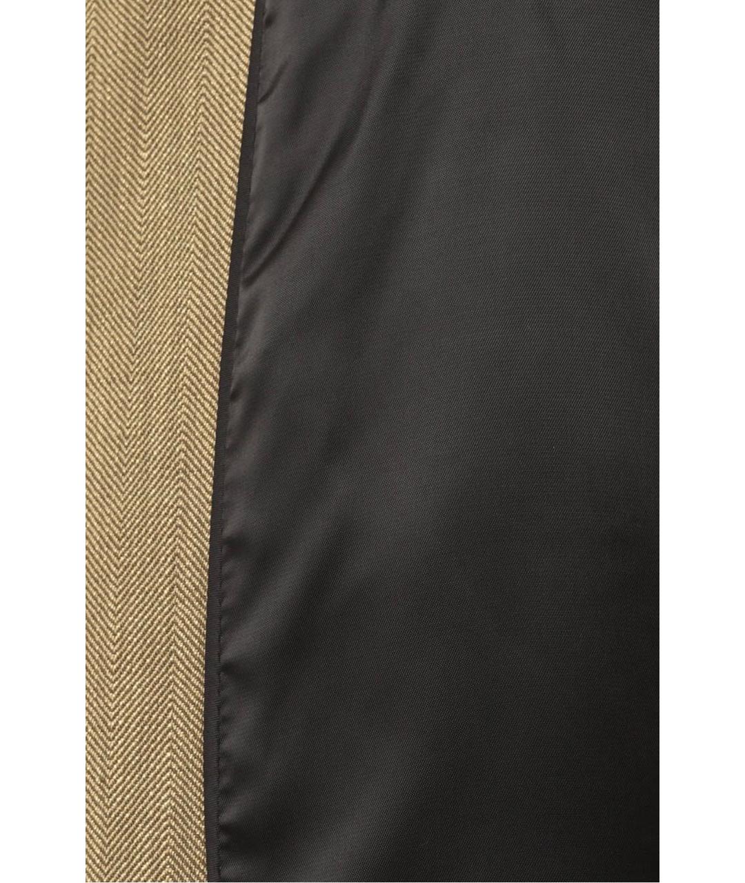 HUGO BOSS Бежевый вискозный жакет/пиджак, фото 6