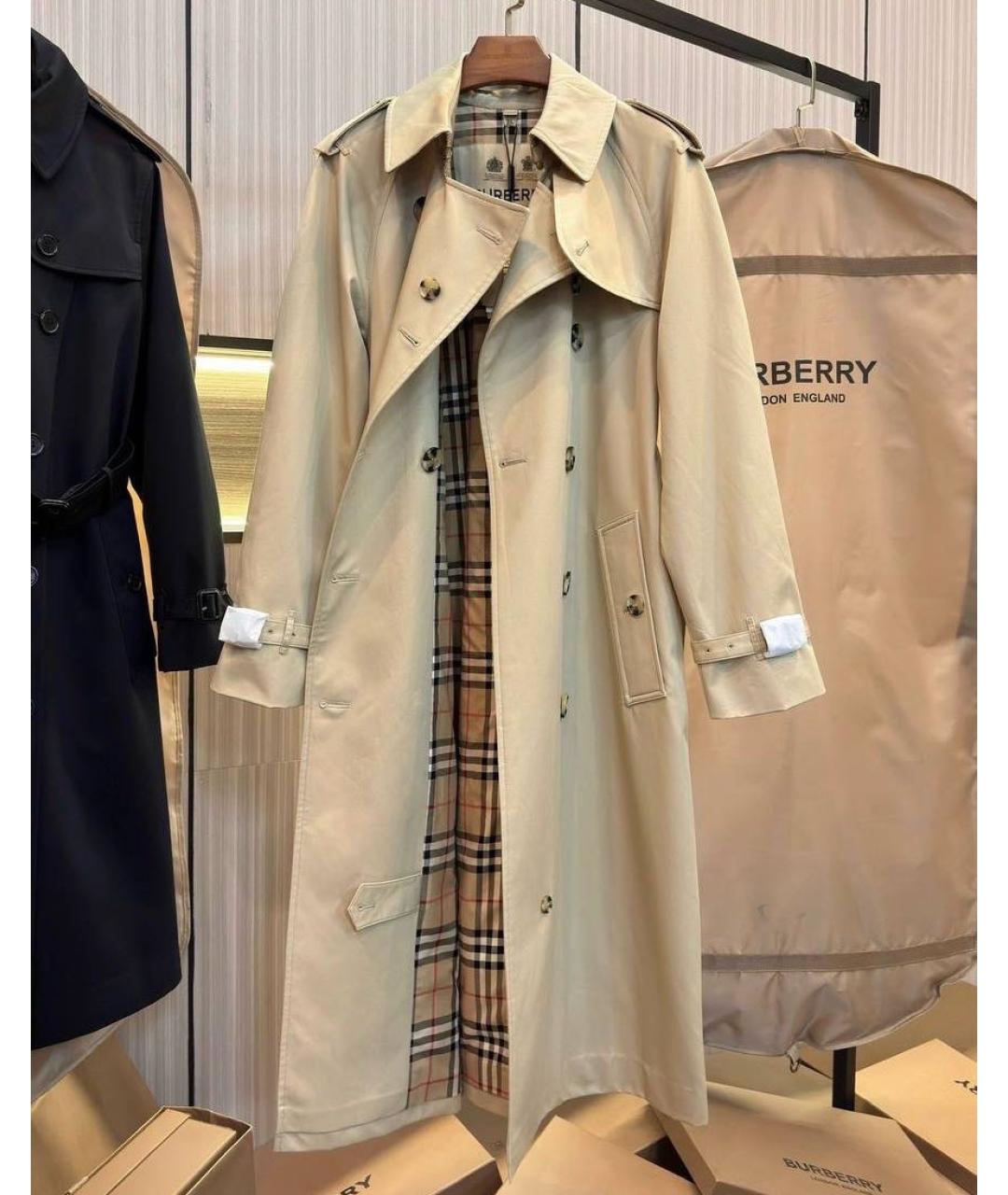 BURBERRY Бежевая парка, фото 3