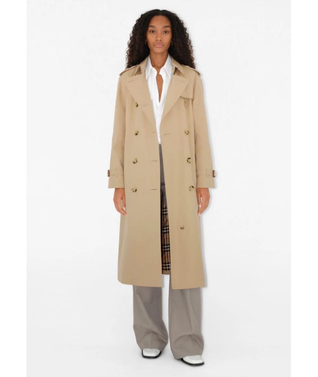 BURBERRY Бежевая парка, фото 5