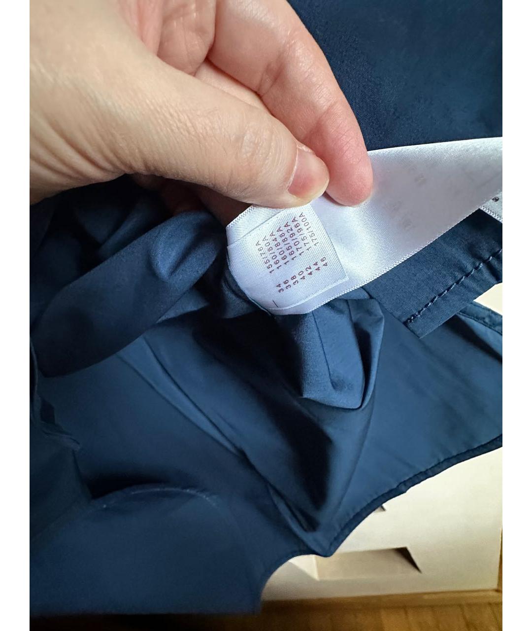 LOUIS VUITTON Синяя хлопковая майка, фото 4