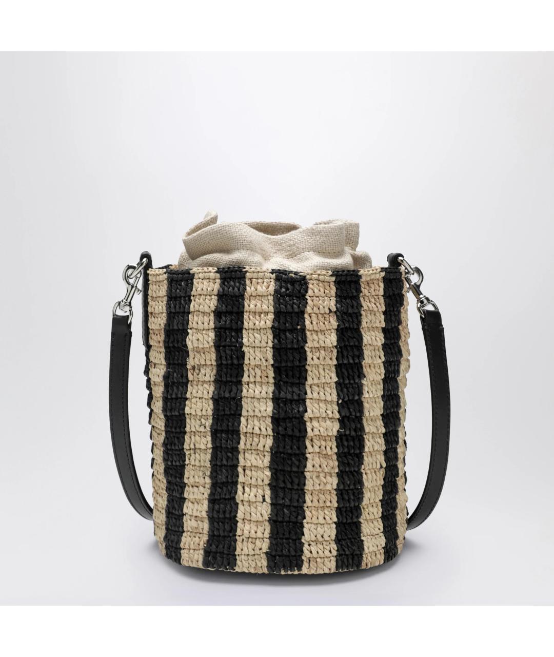 VALENTINO Бежевая пелетеная сумка тоут, фото 2