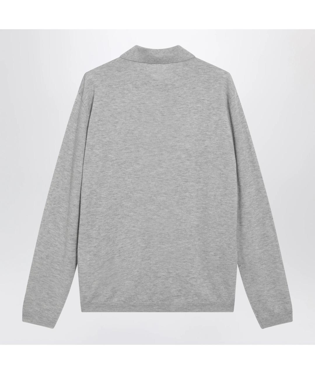 THE FRANKIE SHOP Серый шерстяной джемпер / свитер, фото 2