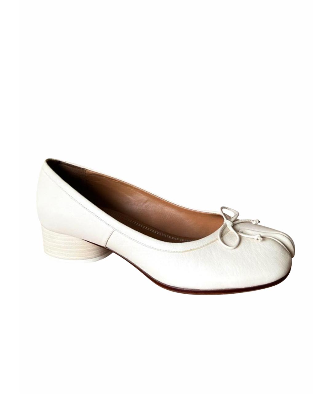 MAISON MARGIELA Кожаные балетки, фото 1