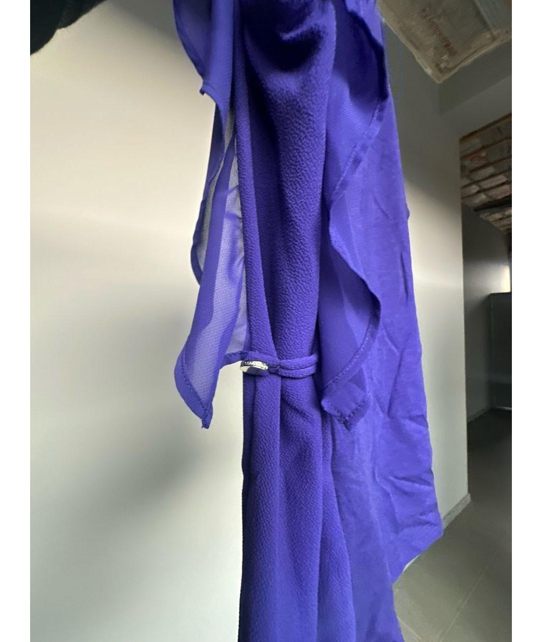 HUGO BOSS Фиолетовая полиэстеровая блузы, фото 3