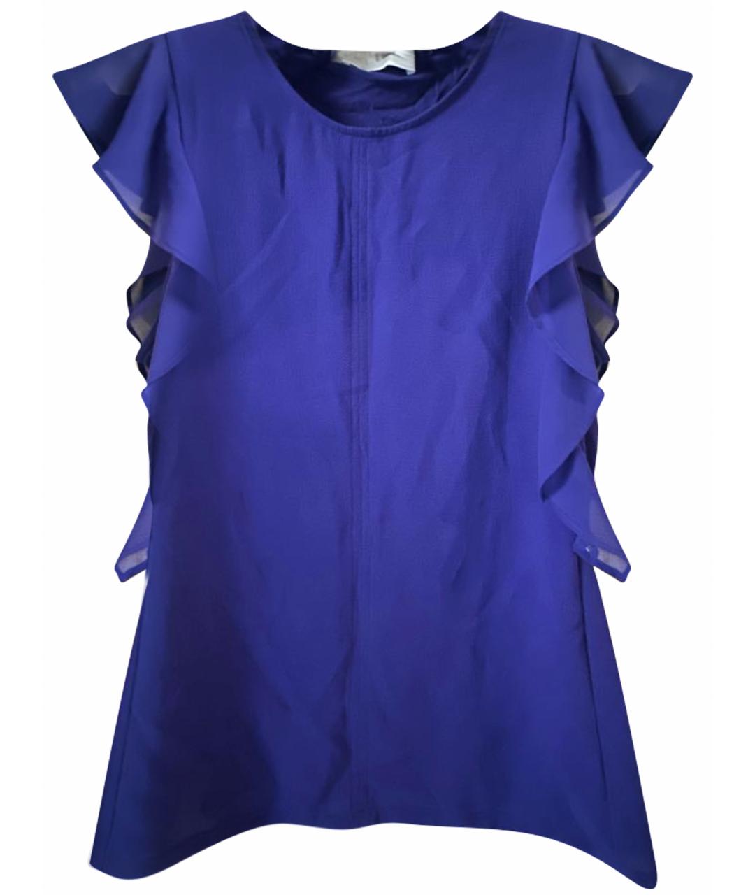 HUGO BOSS Фиолетовая полиэстеровая блузы, фото 1