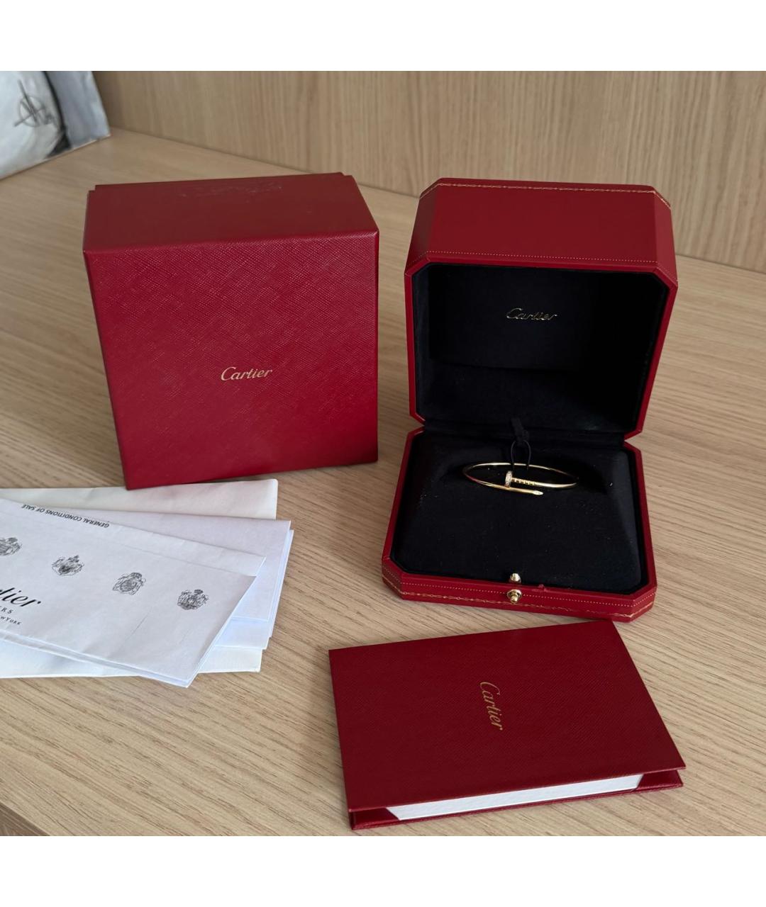 CARTIER Золотой браслет из желтого золота, фото 5