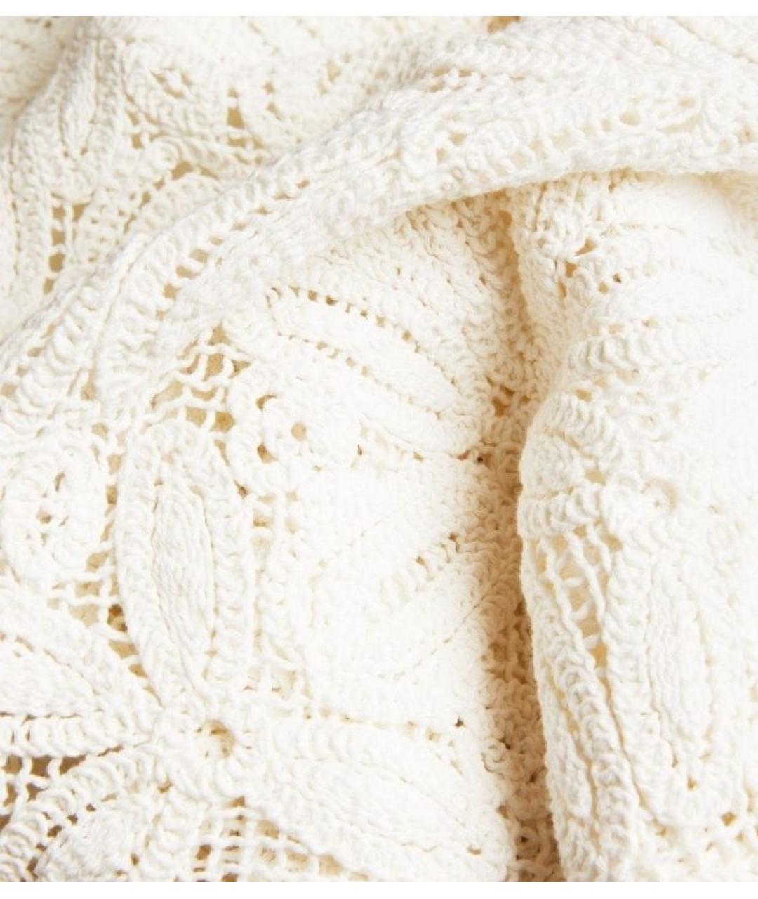 MAJE Белое коктейльное платье, фото 3