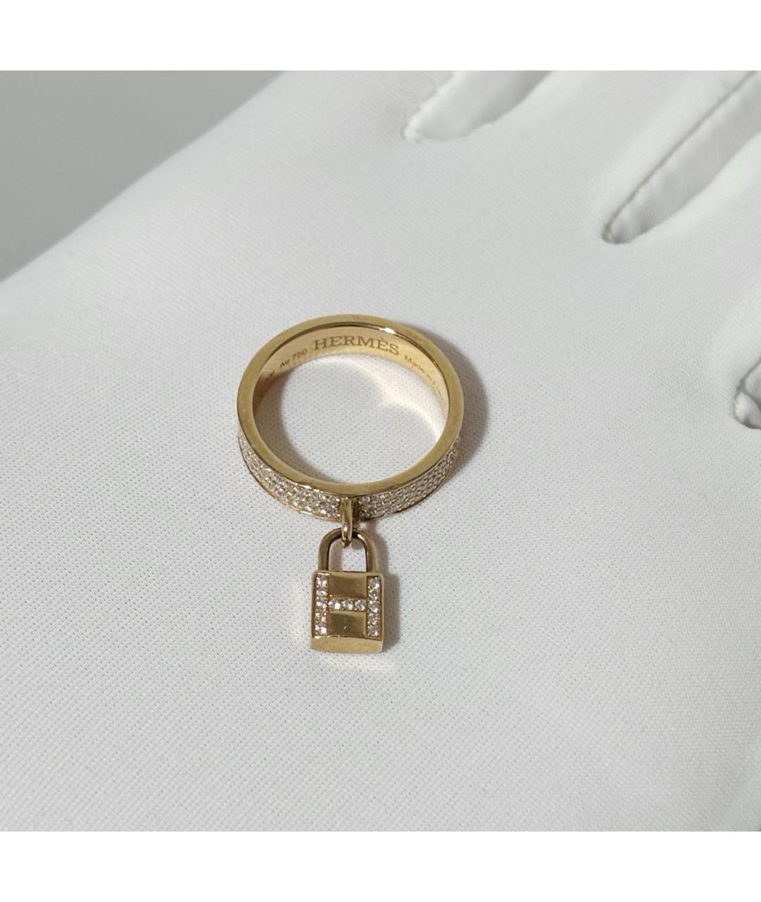 HERMES Розовое кольцо из розового золота, фото 6