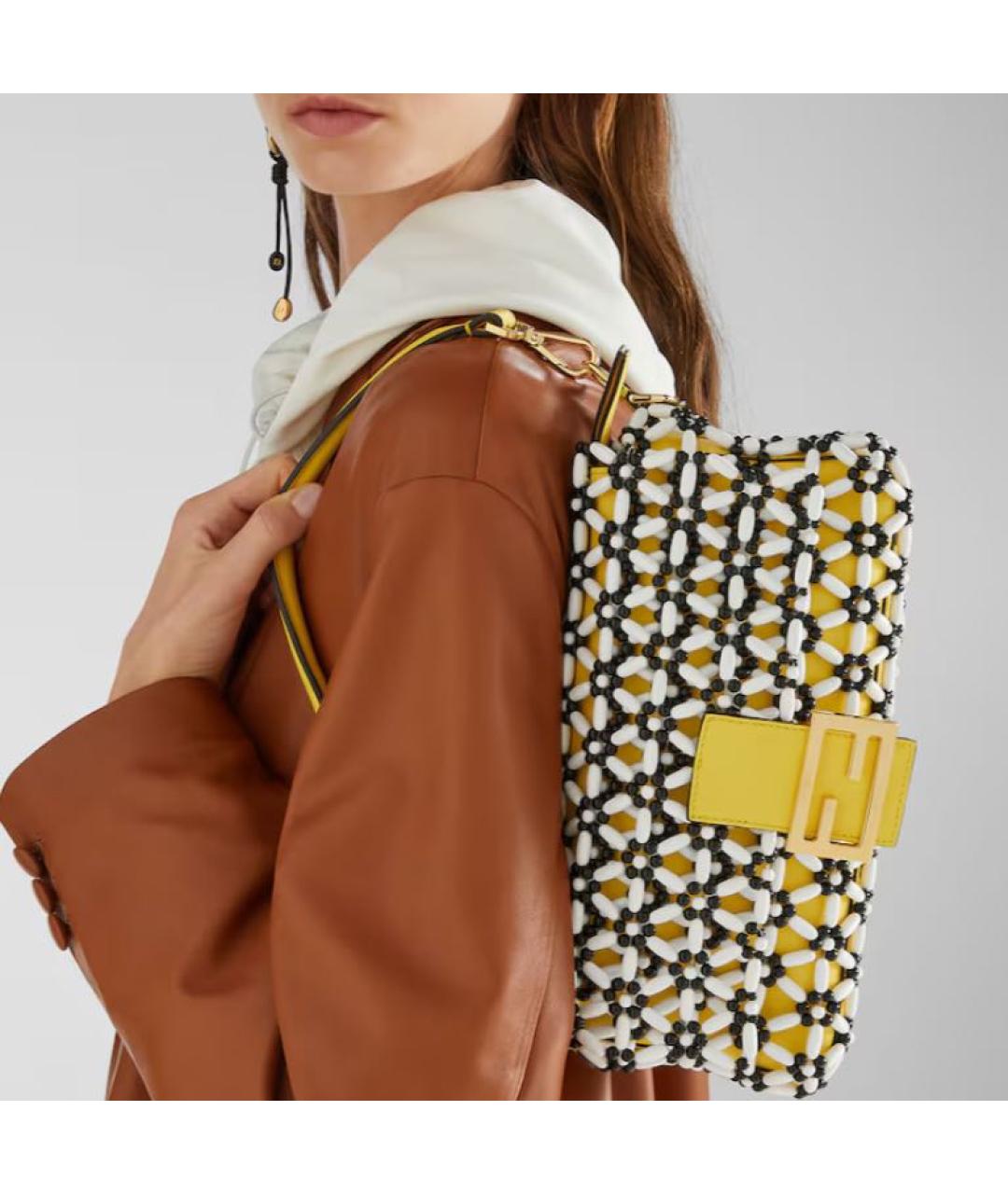 FENDI Мульти кожаная сумка через плечо, фото 4