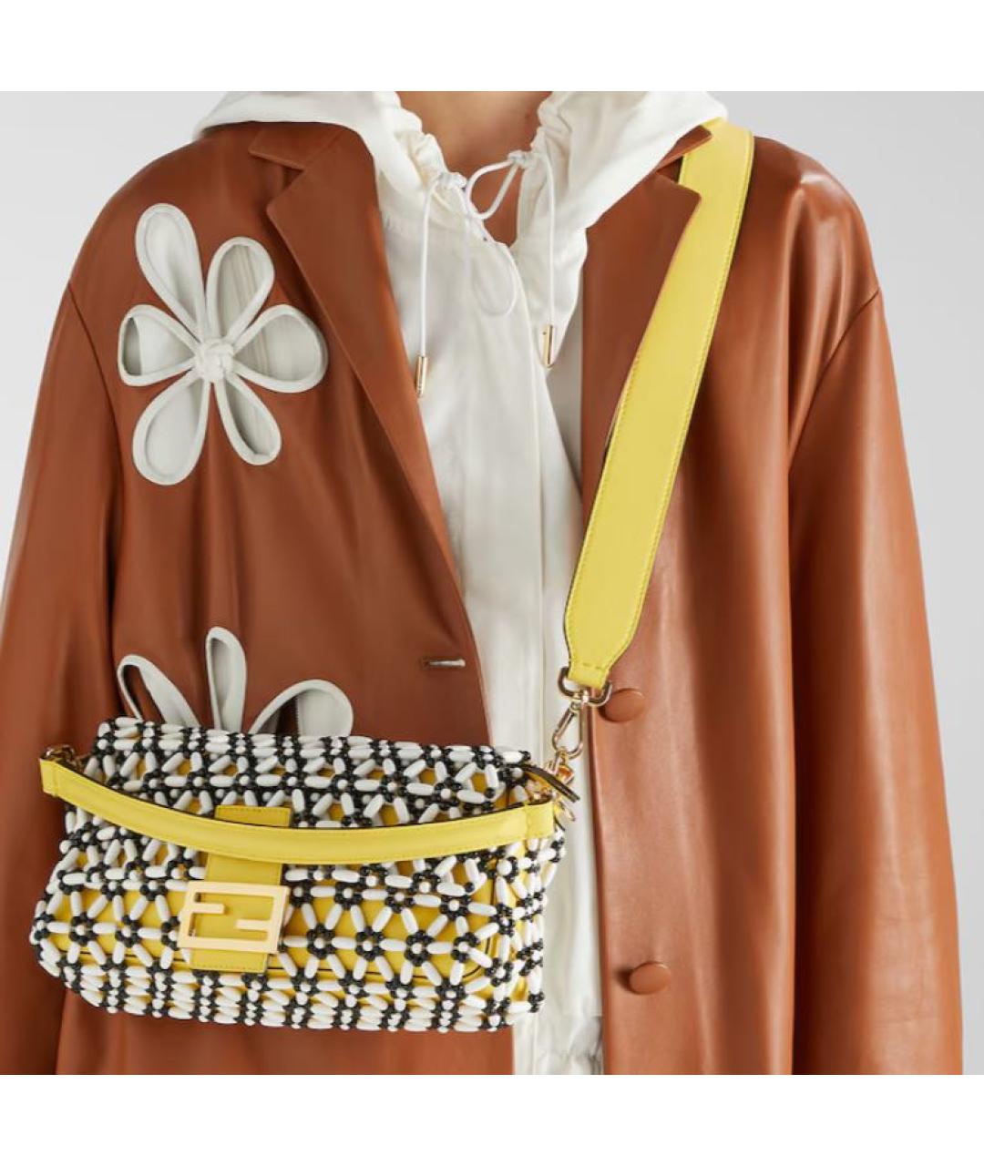 FENDI Мульти кожаная сумка через плечо, фото 3