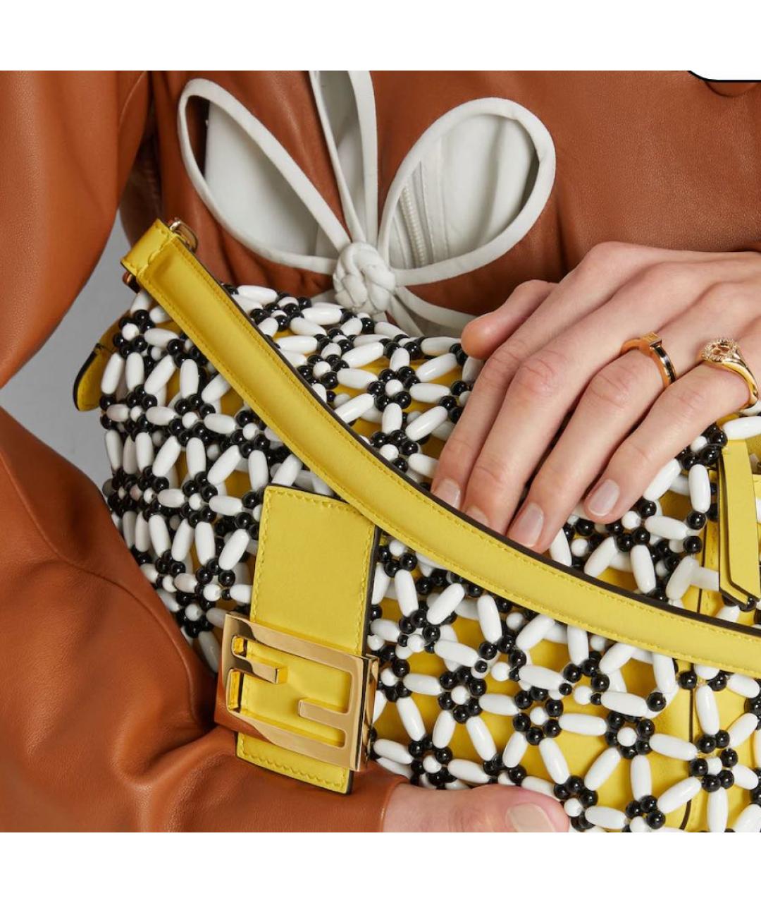 FENDI Мульти кожаная сумка через плечо, фото 2