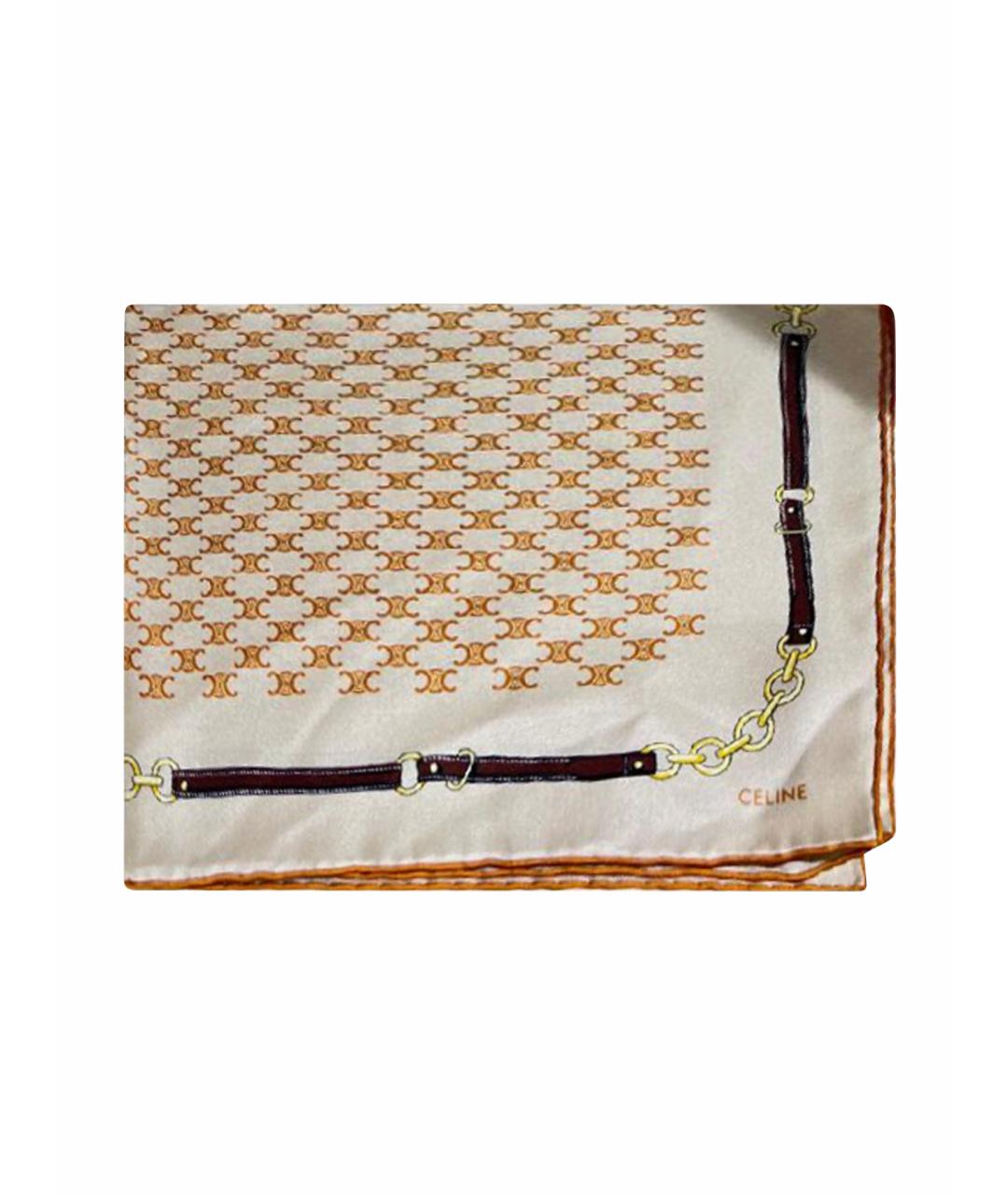 CELINE Мульти шелковый платок, фото 2