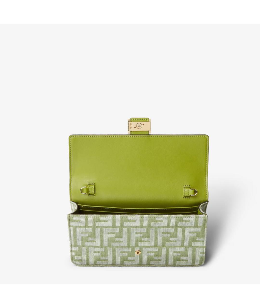 FENDI Зеленая сумка через плечо, фото 2