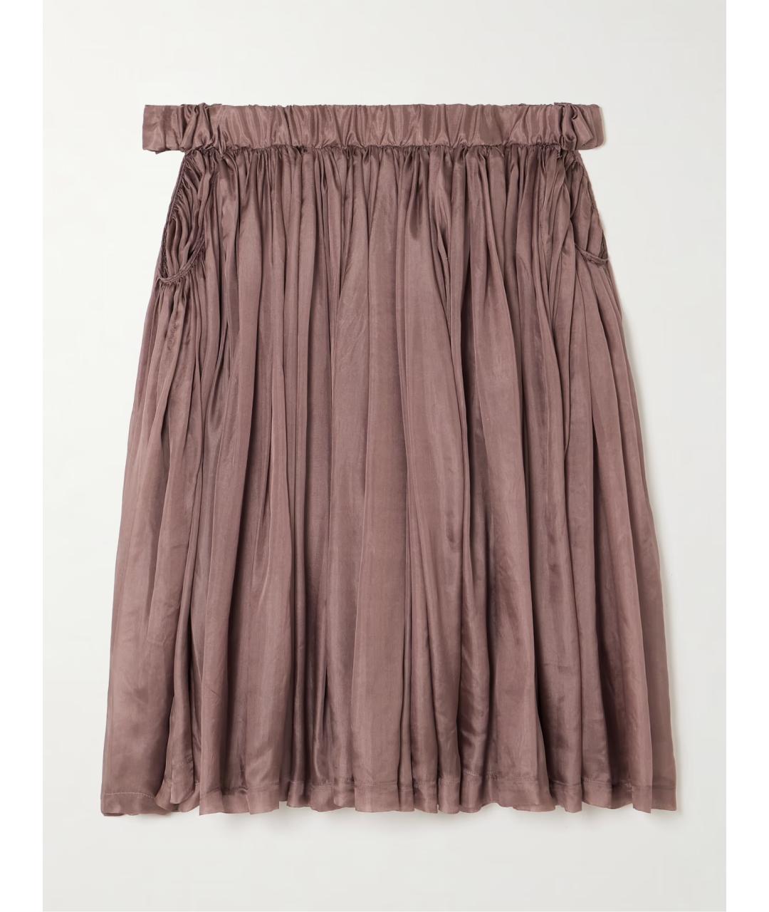 RICK OWENS Розовое шелковое коктейльное платье, фото 4