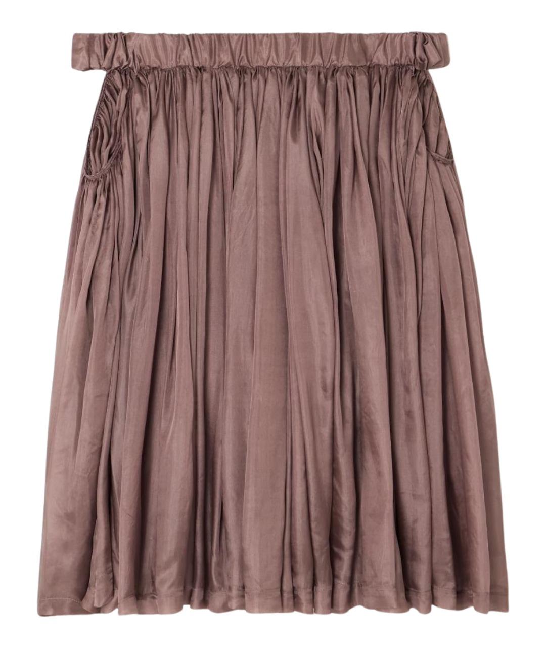 RICK OWENS Розовое шелковое коктейльное платье, фото 1