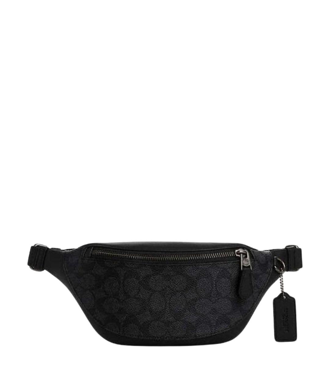 COACH Черная поясная сумка, фото 10
