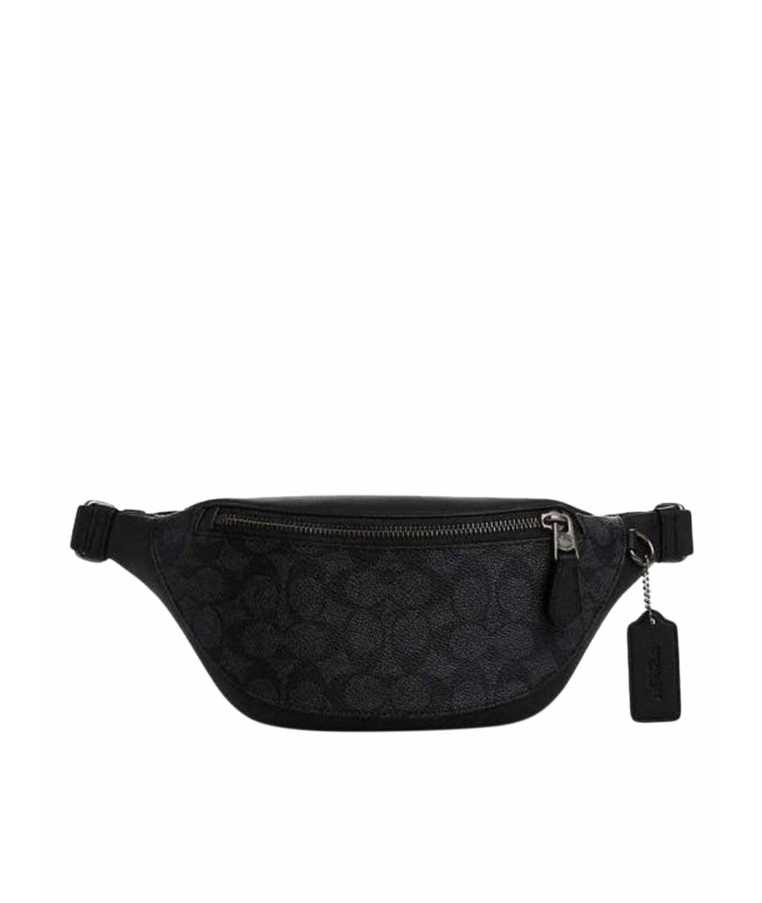 COACH Черная поясная сумка, фото 1