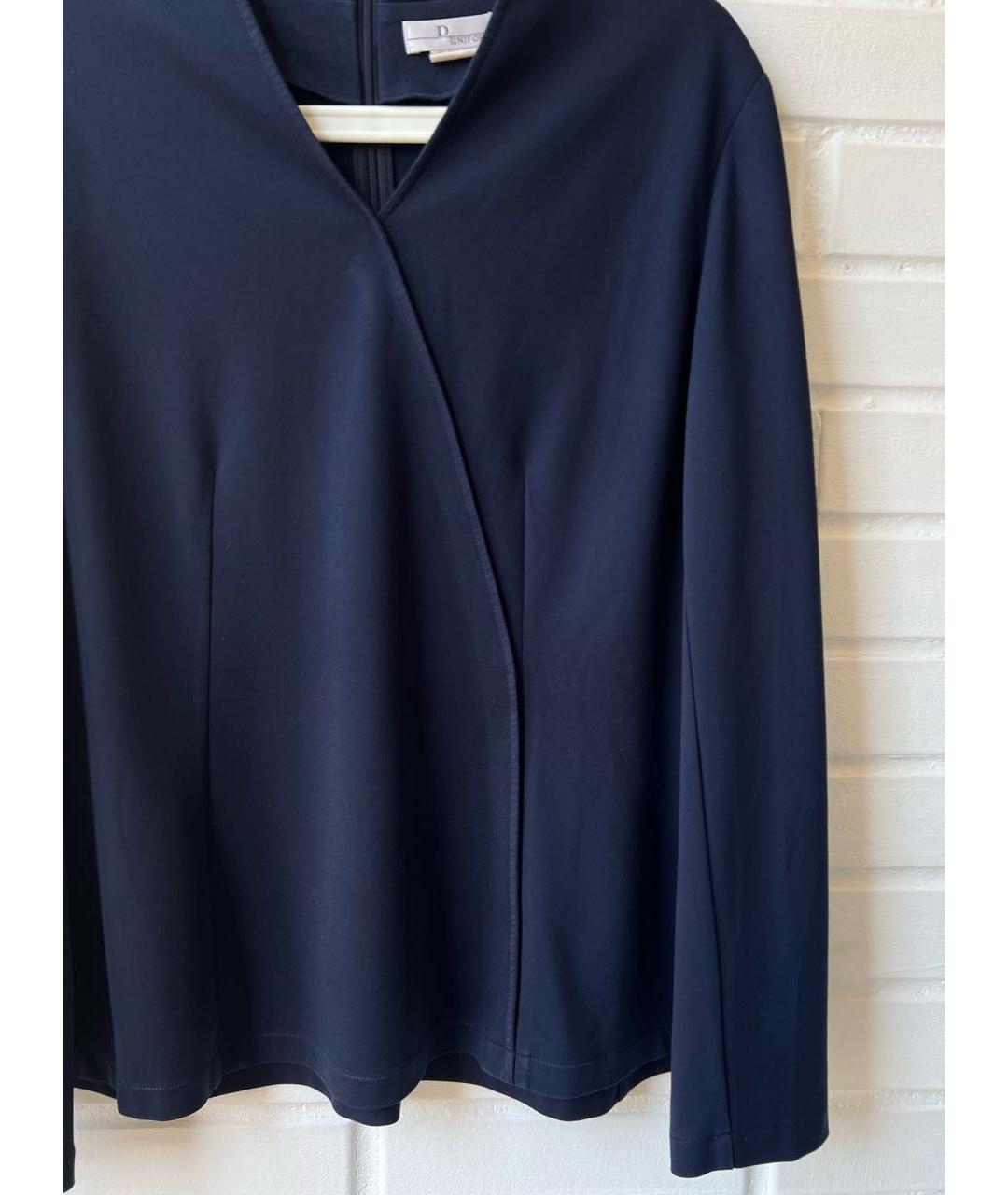 CHRISTIAN DIOR Темно-синий джемпер / свитер, фото 6