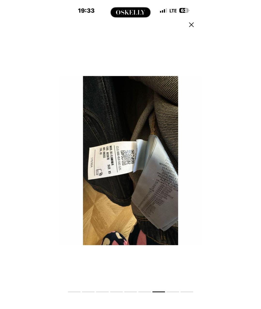 DIESEL Синий деним жакет/пиджак, фото 6