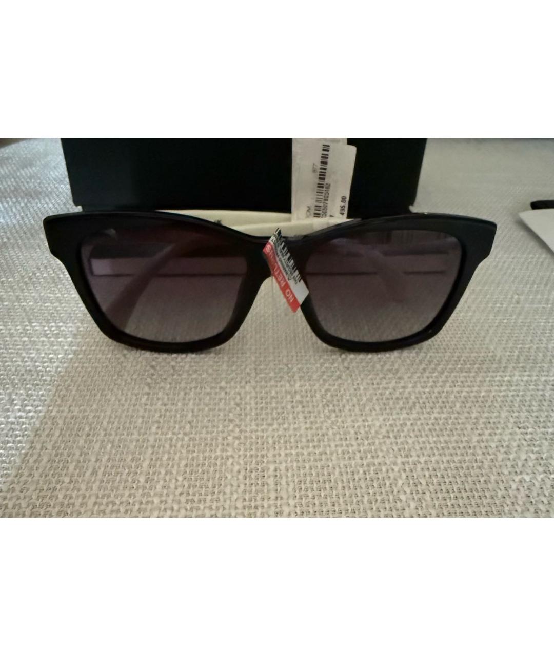 CHANEL Белые пластиковые солнцезащитные очки, фото 9