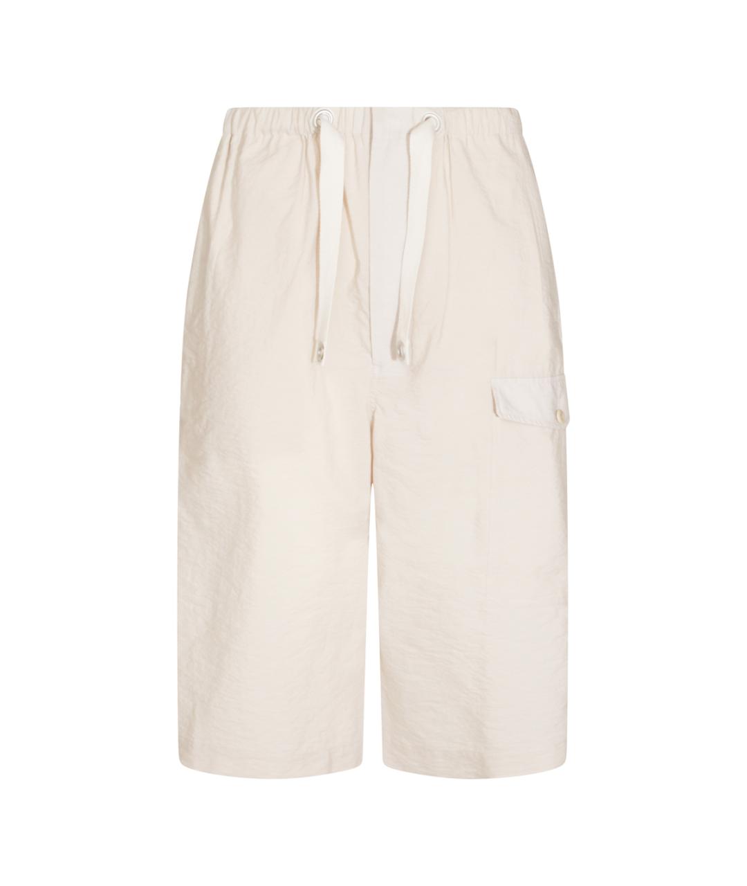 LEMAIRE Бежевые хлопковые шорты, фото 9