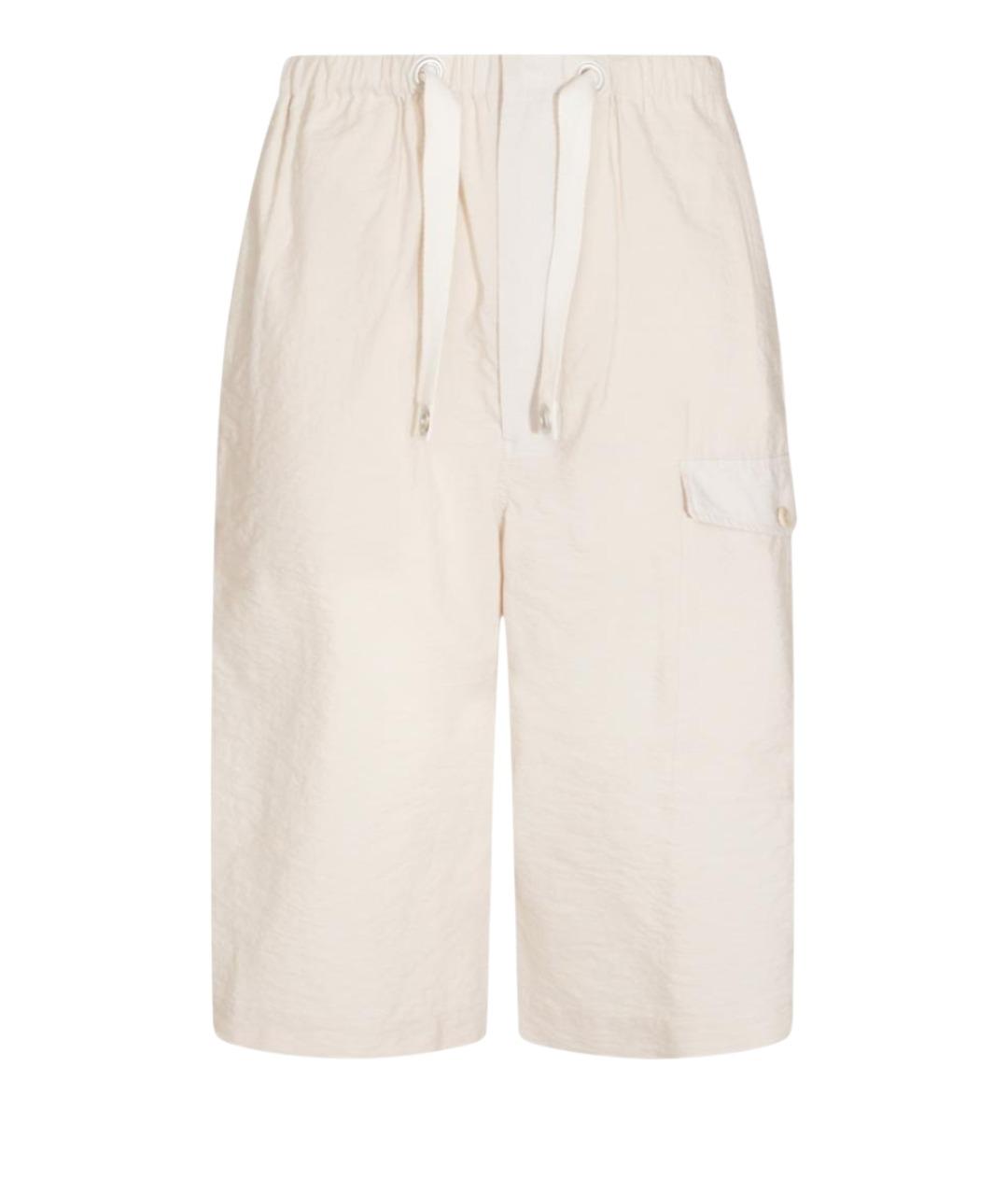 LEMAIRE Бежевые хлопковые шорты, фото 1