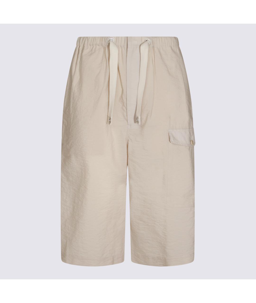 LEMAIRE Бежевые хлопковые шорты, фото 2