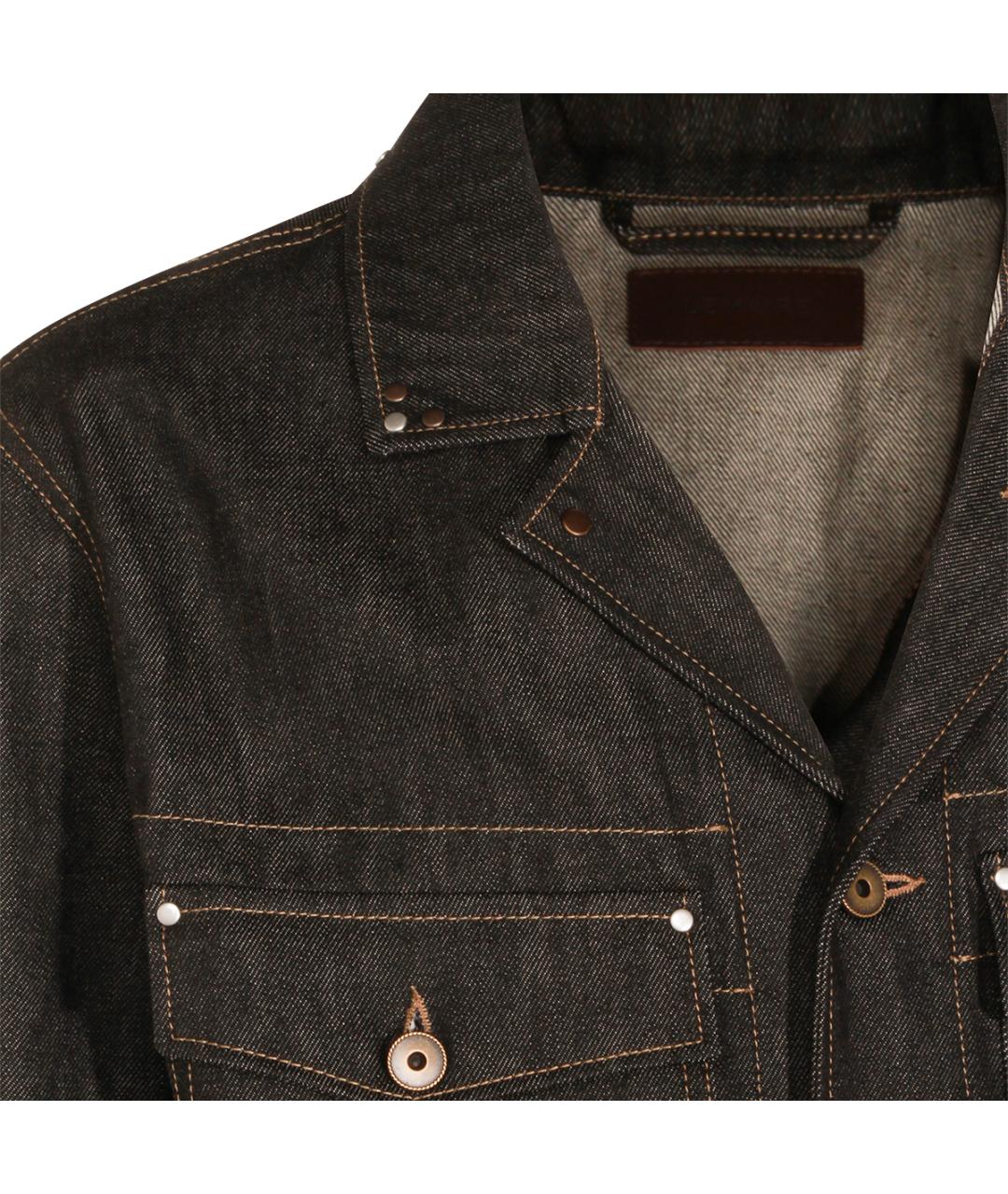 LEMAIRE Темно-синяя хлопковая куртка, фото 5