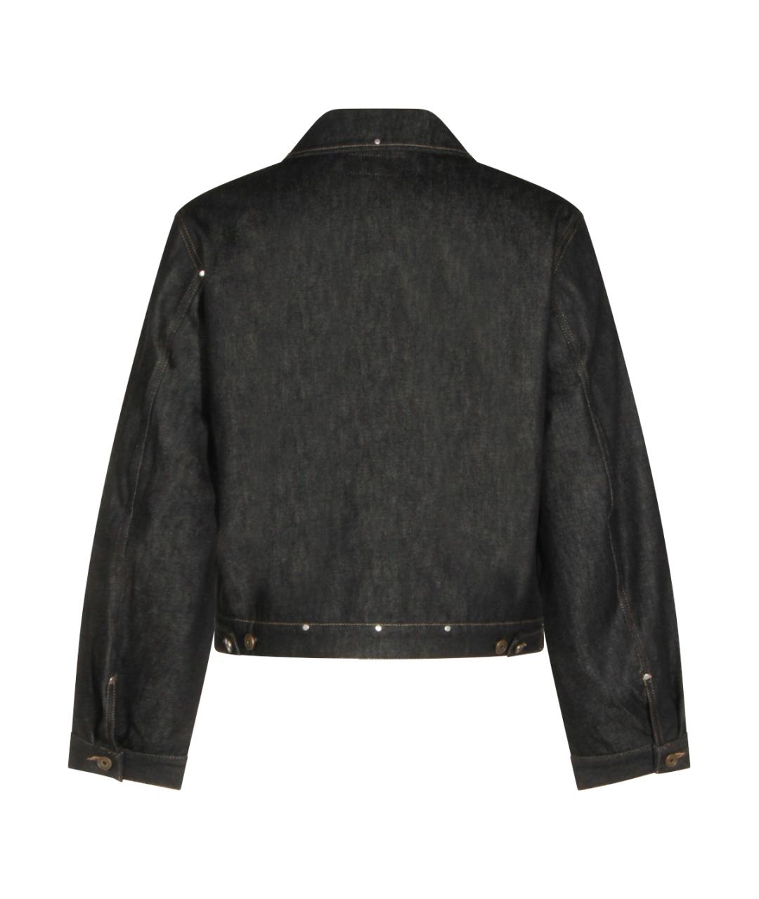 LEMAIRE Темно-синяя хлопковая куртка, фото 3