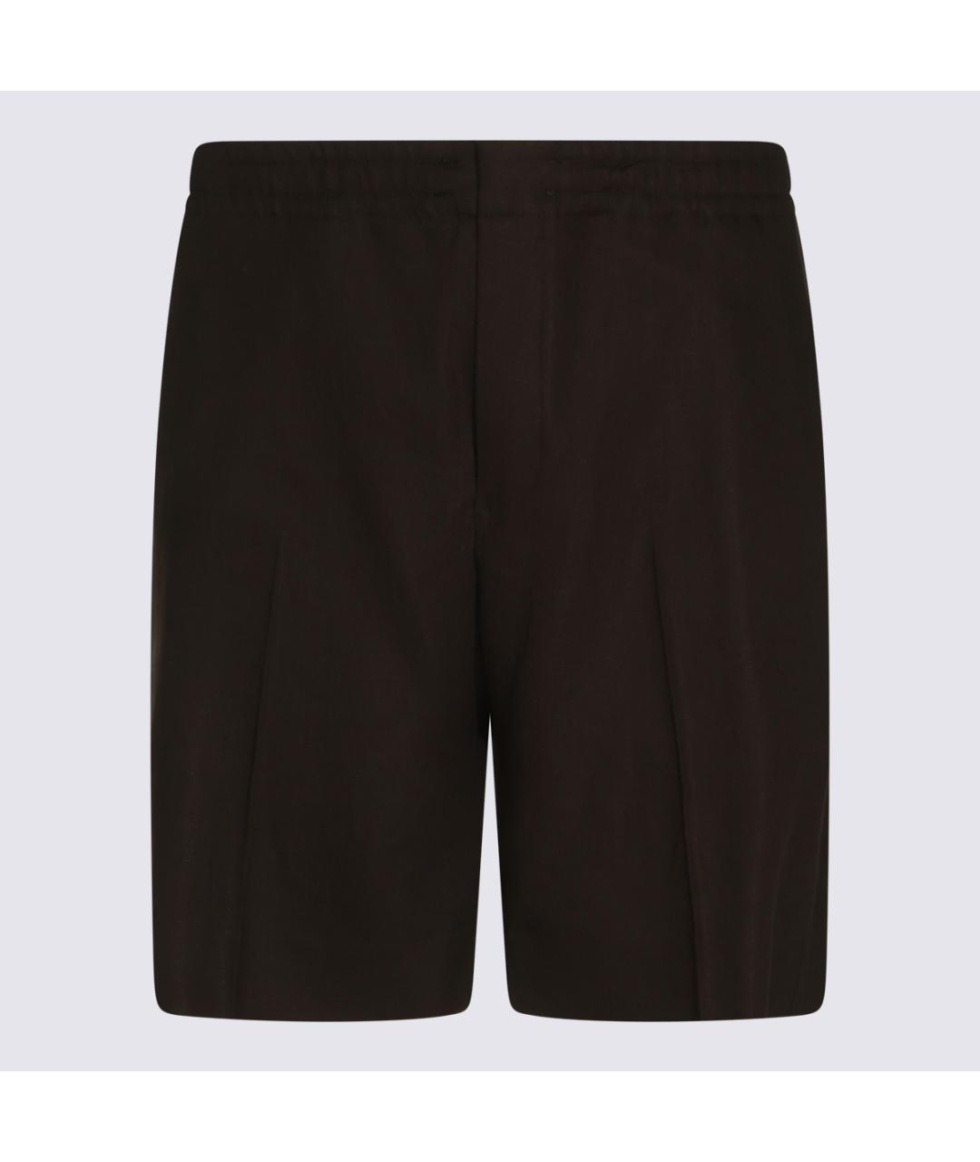 ZEGNA Коричневые шорты, фото 2