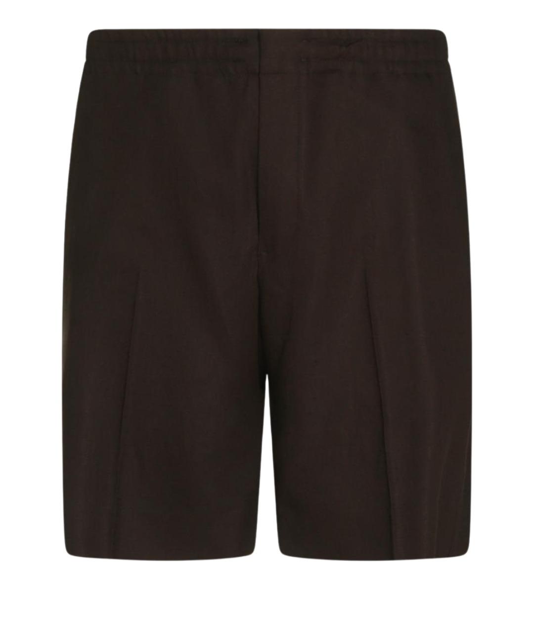 ZEGNA Коричневые шорты, фото 1