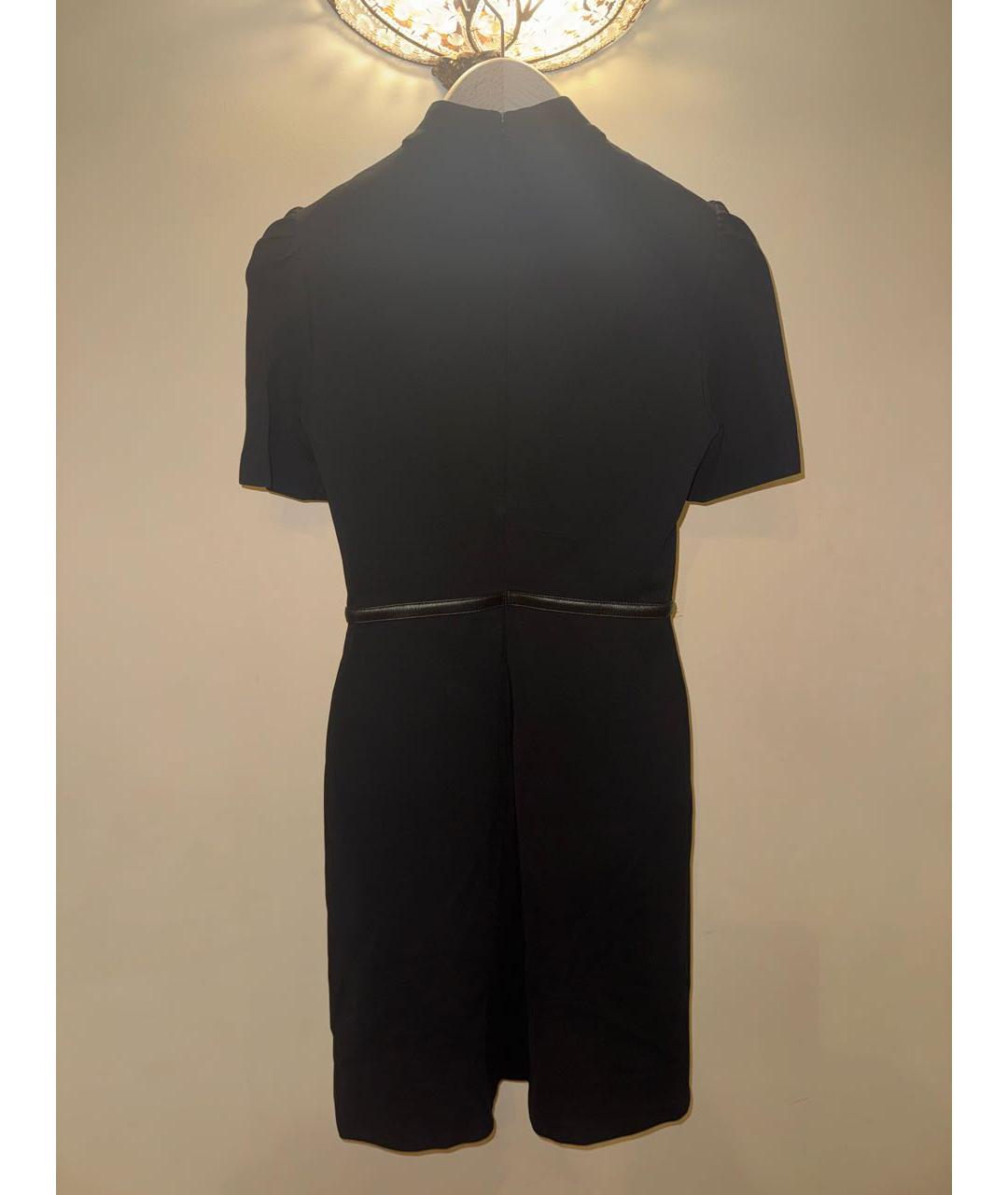 GUCCI Черное вискозное коктейльное платье, фото 2