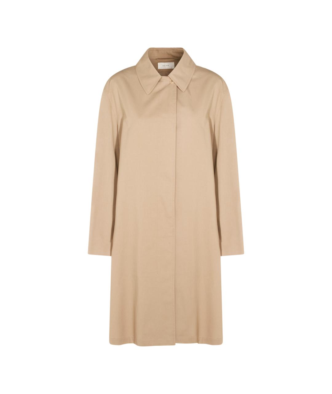 THE ROW Бежевый хлопковый тренч/плащ, фото 1