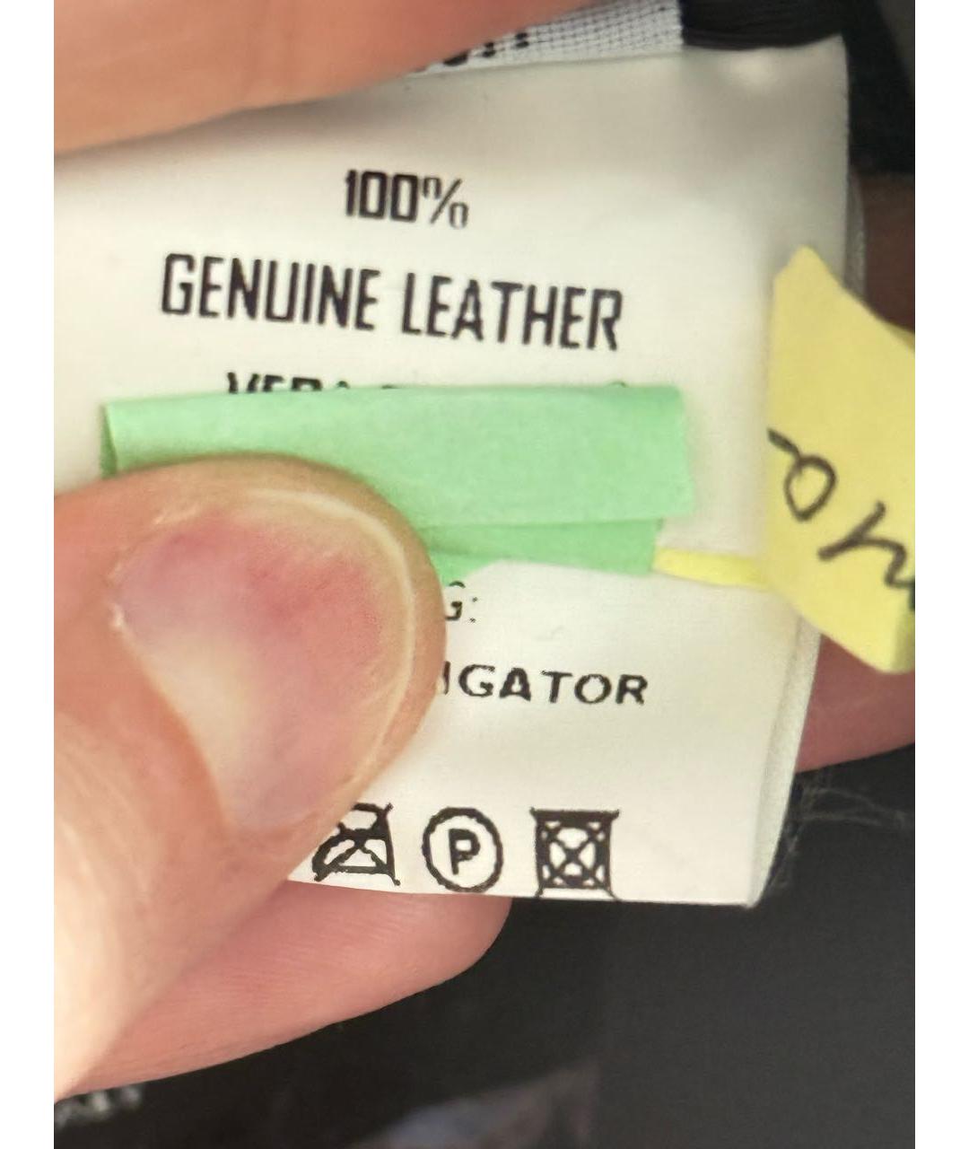 STEFANO RICCI Черный полиэстеровый тренч / плащ, фото 7