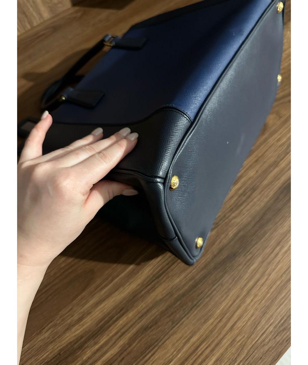 PRADA Мульти кожаная сумка с короткими ручками, фото 7