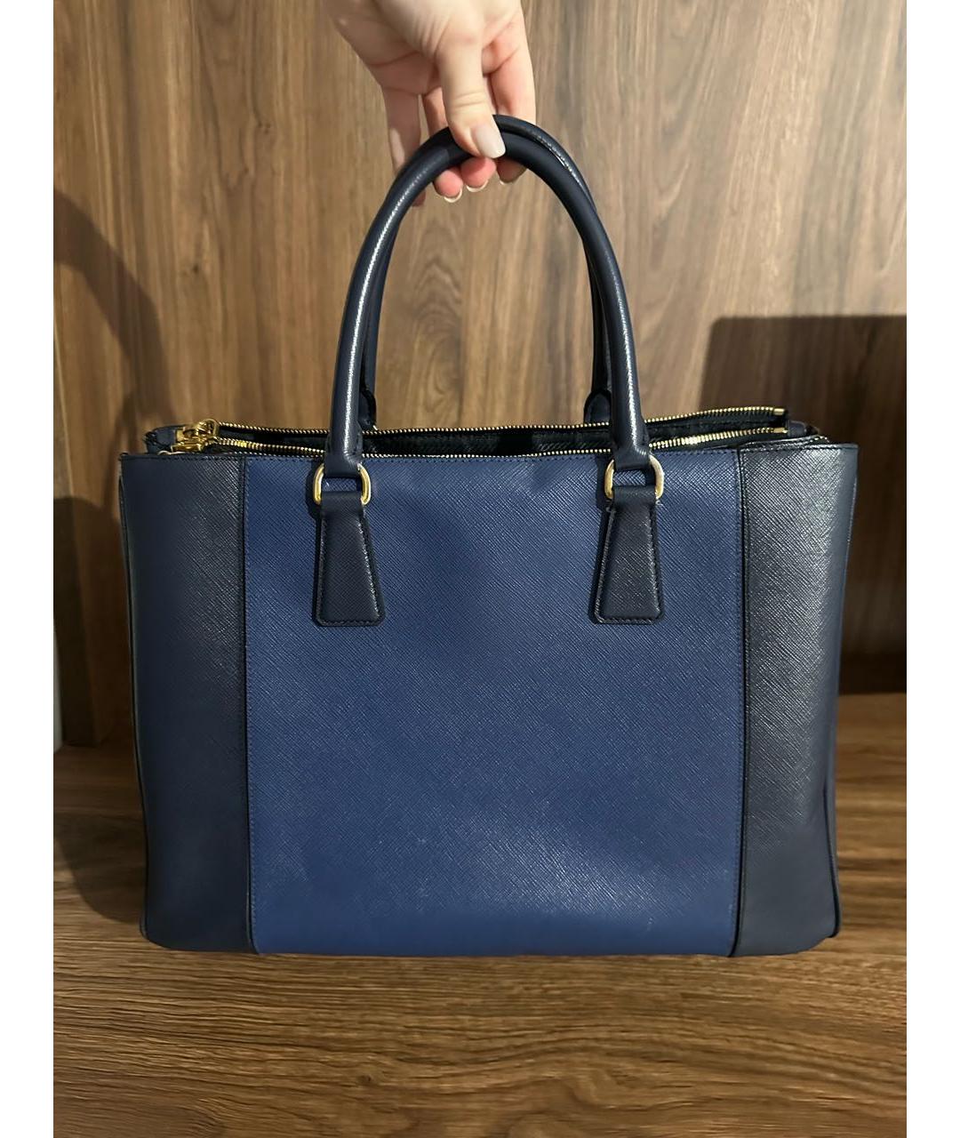 PRADA Мульти кожаная сумка с короткими ручками, фото 3