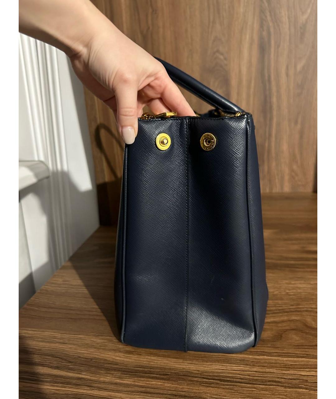 PRADA Мульти кожаная сумка с короткими ручками, фото 4