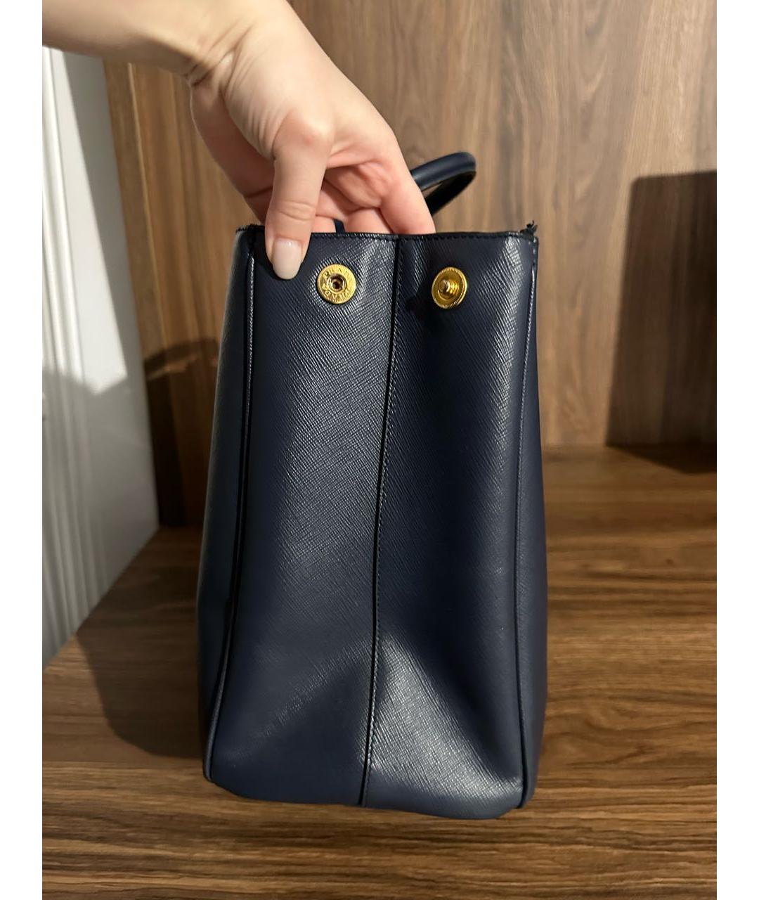 PRADA Мульти кожаная сумка с короткими ручками, фото 5