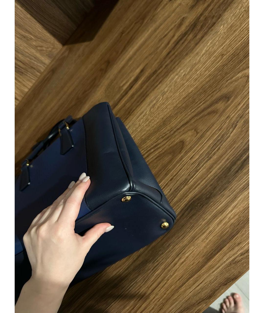 PRADA Мульти кожаная сумка с короткими ручками, фото 6