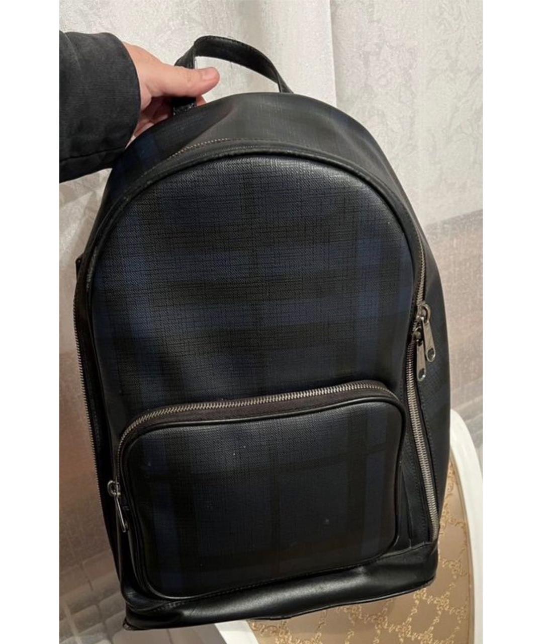 BURBERRY Темно-синий рюкзак, фото 9