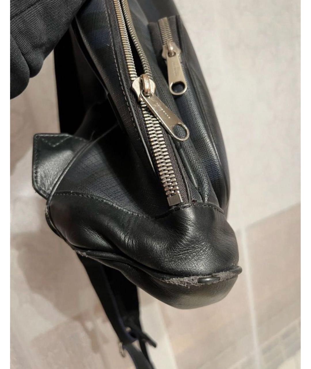 BURBERRY Темно-синий рюкзак, фото 7